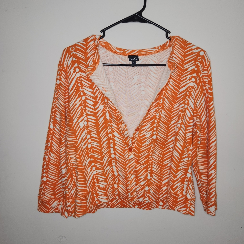 Raffaella cropped sweater sz large